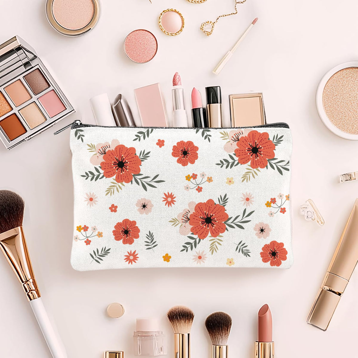 TwinkleMon makeup organizer bag ideal for gym and weekend getaways