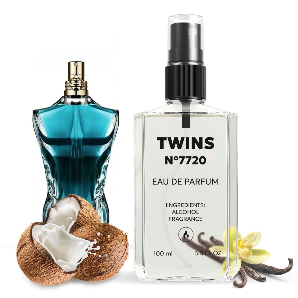 TWINS Impression of Le Beau bottle pour ready to apply for daily elegance