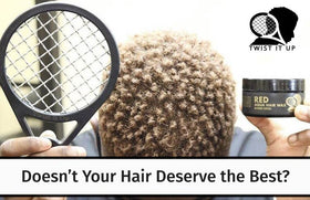 Twist It Up Comb 4.0 compact size for on-the-go styling.