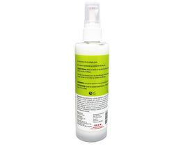 Close-up of the mist being dispensed from Twisted Sista Curl Spray.