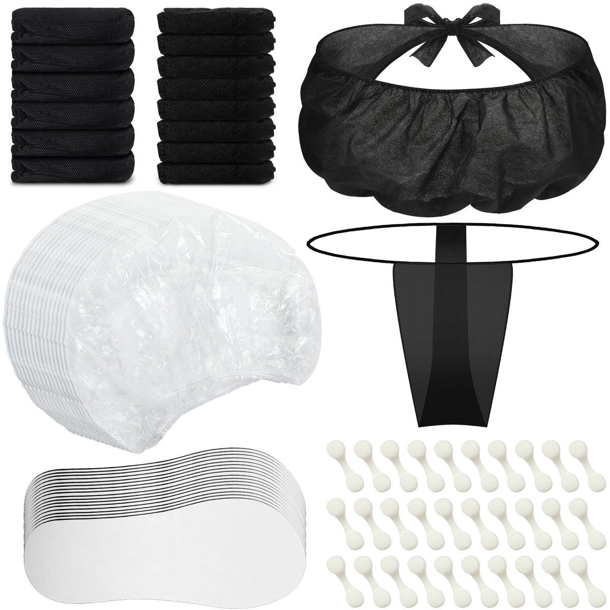 Twistover bronze tan kit package with disposable bras for hygienic sessions