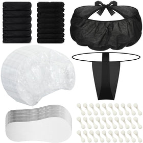 Twistover bronze tan kit package with disposable bras for hygienic sessions