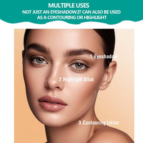 TWLBXMG shimmering-cream-stick adds luminous shimmer for evening accents.