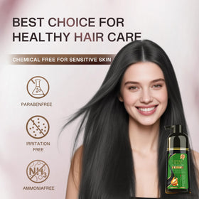 TWMINYUE application on dry hair shows even pigment distribution.