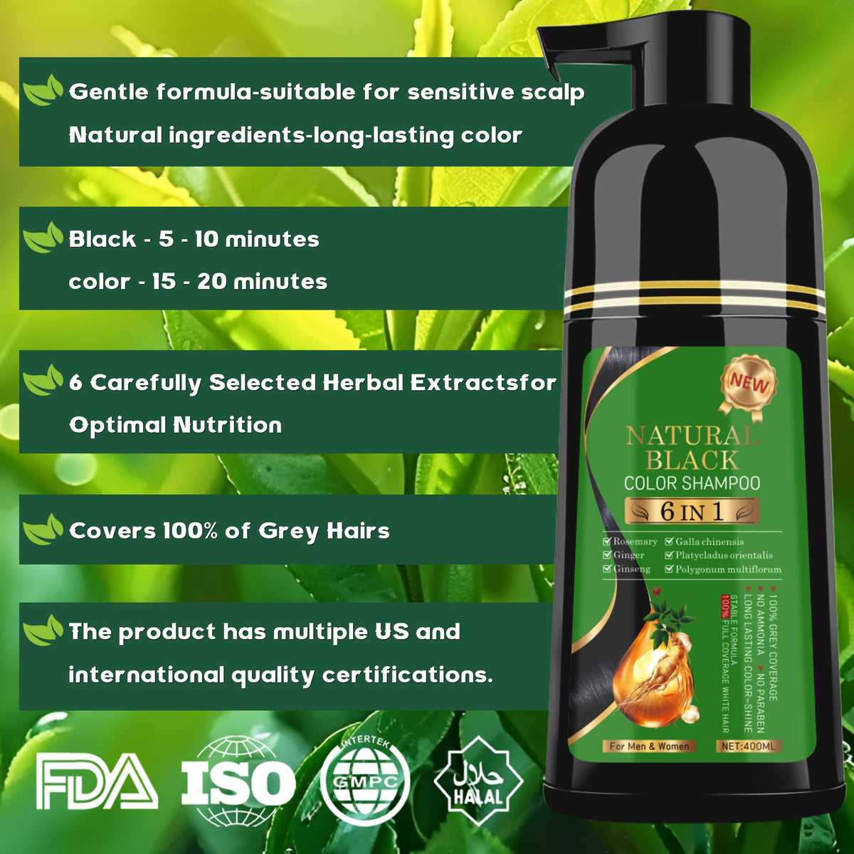 TWMINYUE hair dye shampoo application for quick at-home color