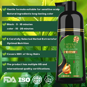 TWMINYUE hair dye shampoo application for quick at-home color