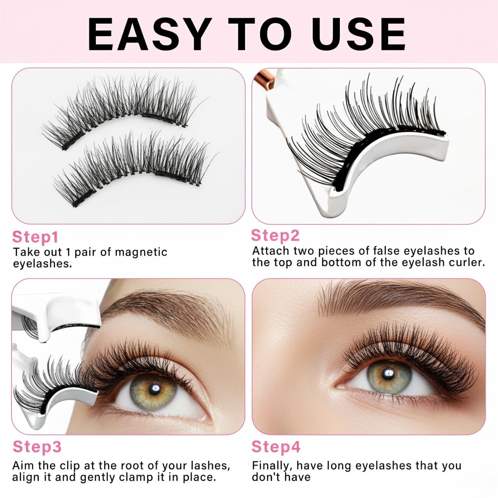 TWMKLP easy removal of magnetic lashes from outer corner