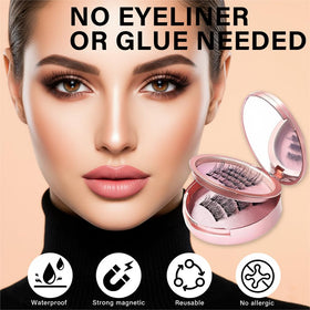 TWMKLP reusable magnetic lashes designed to hold shape after wear