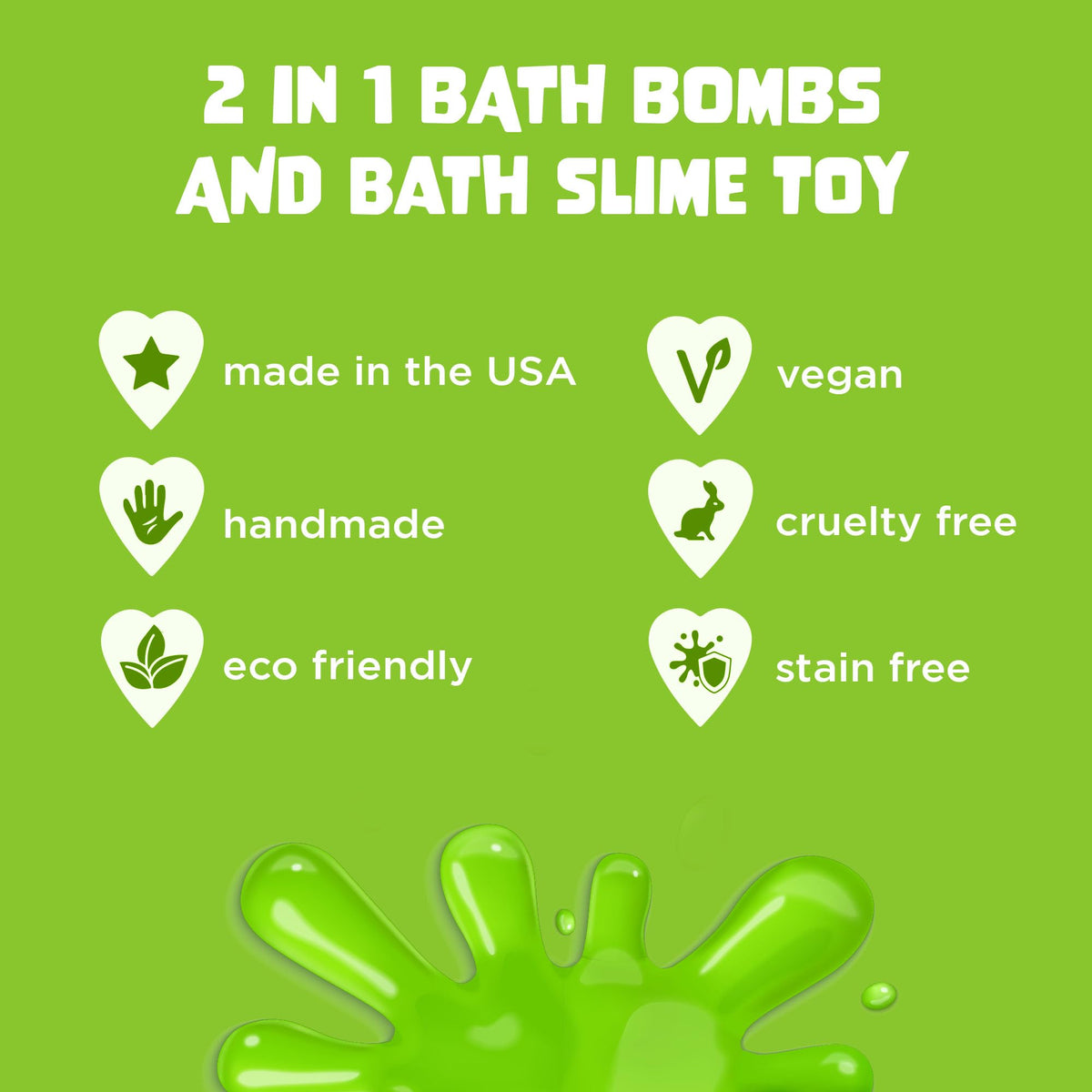 Two Sisters Bubble Bombs showcase six bath colors for playful moments