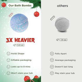 Two Sisters Mystical Bath Bomb hides penguin toy inside for kids.