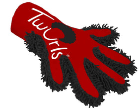 Twurls Hair Glove ambidextrous design enables effortless curling and twisting on all hair types.