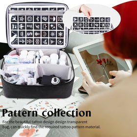 Top PVC transparent pocket for easy pattern reference with TXIYEAN.