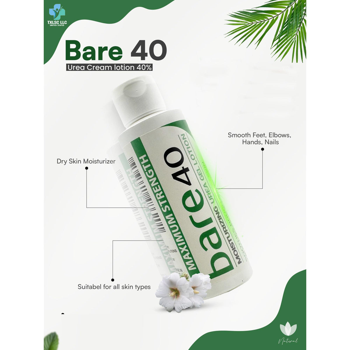 TXLSC Bare 40 Pro ready-to-use setup showcases fast absorption