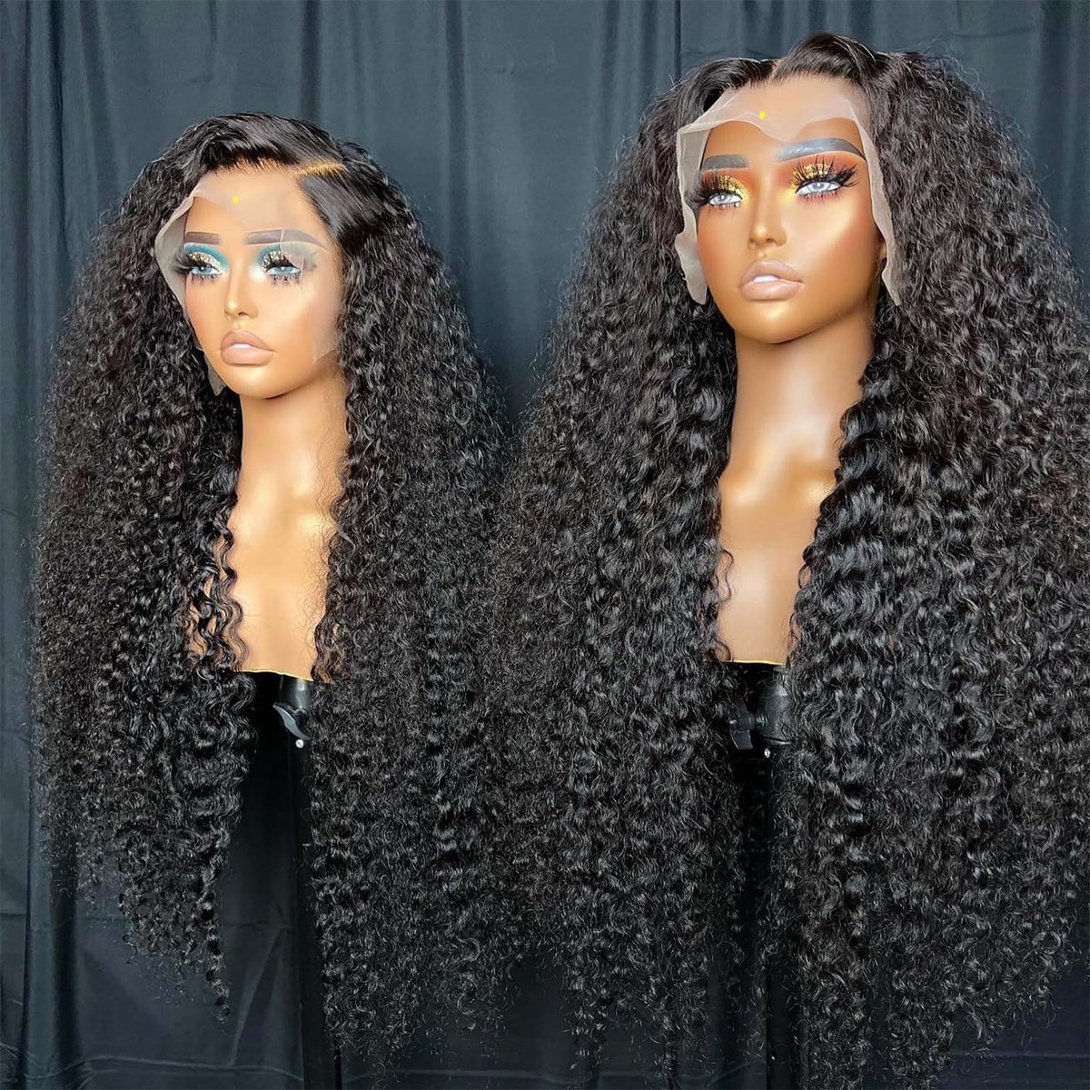 Tyiu 250-density glueless wig provides volume and durability for daily styling.