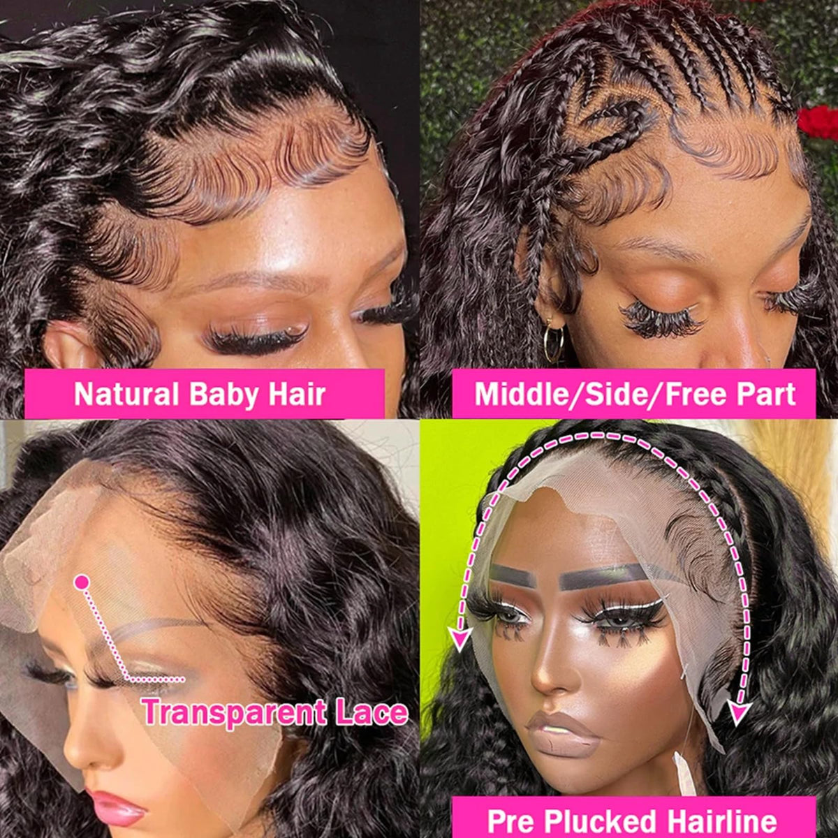 Tyiu Brazilian virgin hair wig offers silky texture and long-lasting wear.