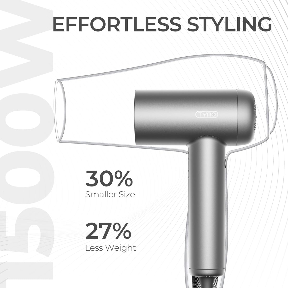 TYMO AirHype Lite offers 4 temps and 3 speeds.