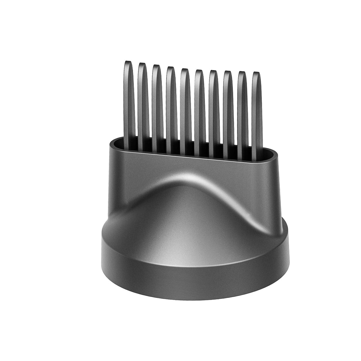 TYMO Hair Comb Attachment magnetically attaches for quick detangling.