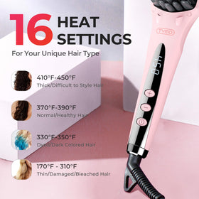 TYMO uses 10 million negative ions to smooth and reduce frizz