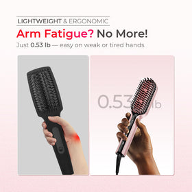 TYMO Ionic Mini compact design enables comfortable styling.