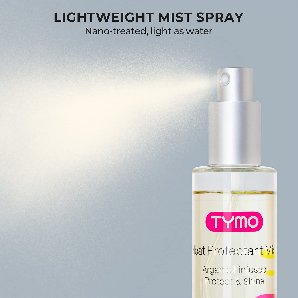 TYMO leave-in conditioner serum nourishes strands for easier styling and daily care