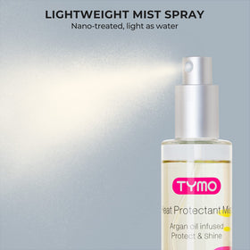TYMO leave-in conditioner serum nourishes strands for easier styling and daily care
