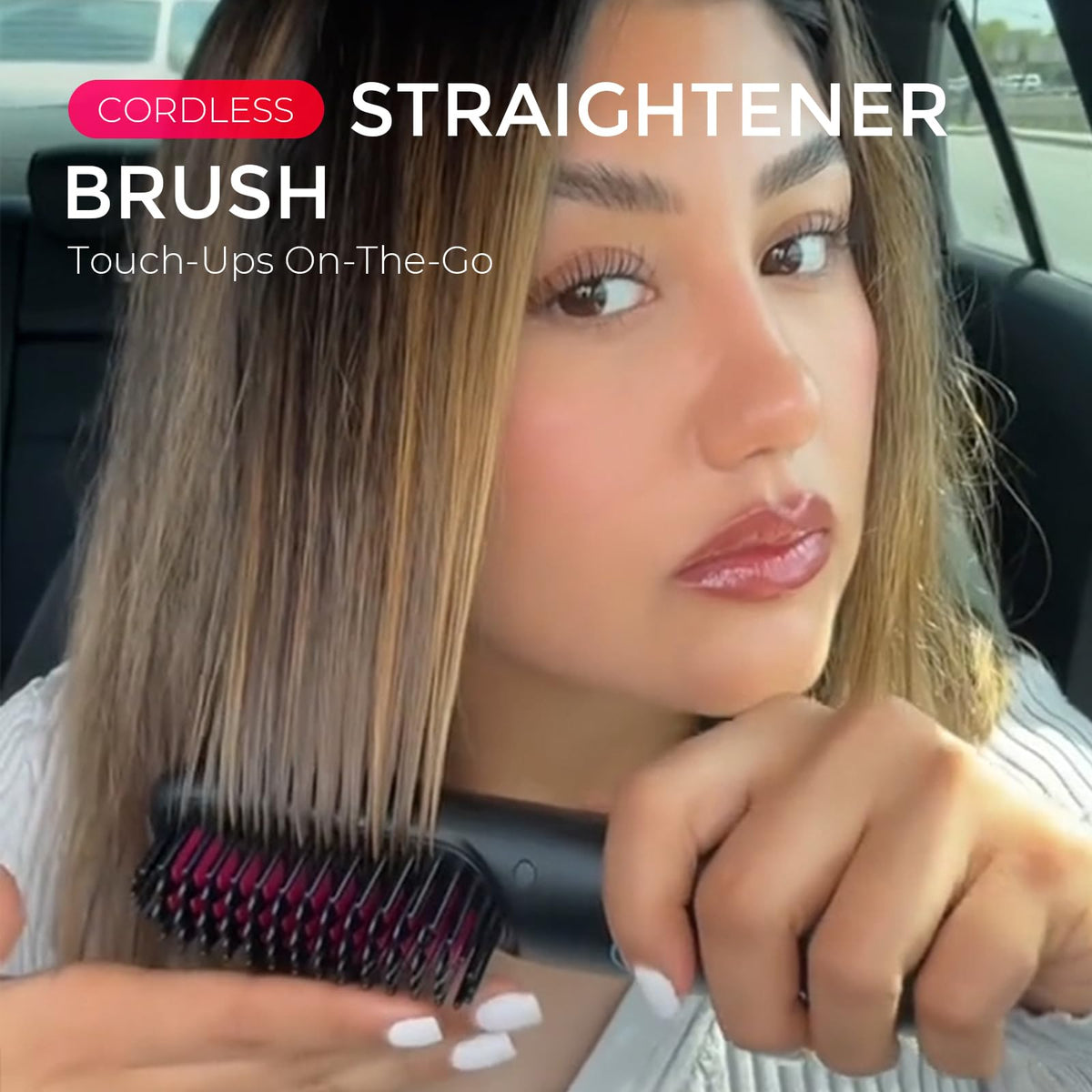 TYMO Porta ECO travel-compact styler ideal for quick touch-ups between meetings.