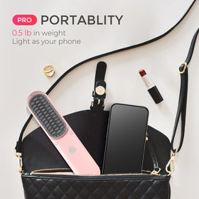 TYMO Porta PRO fast charger powering styling session