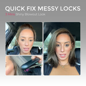 TYMO Porta Pro styling ideas show root volume and texture