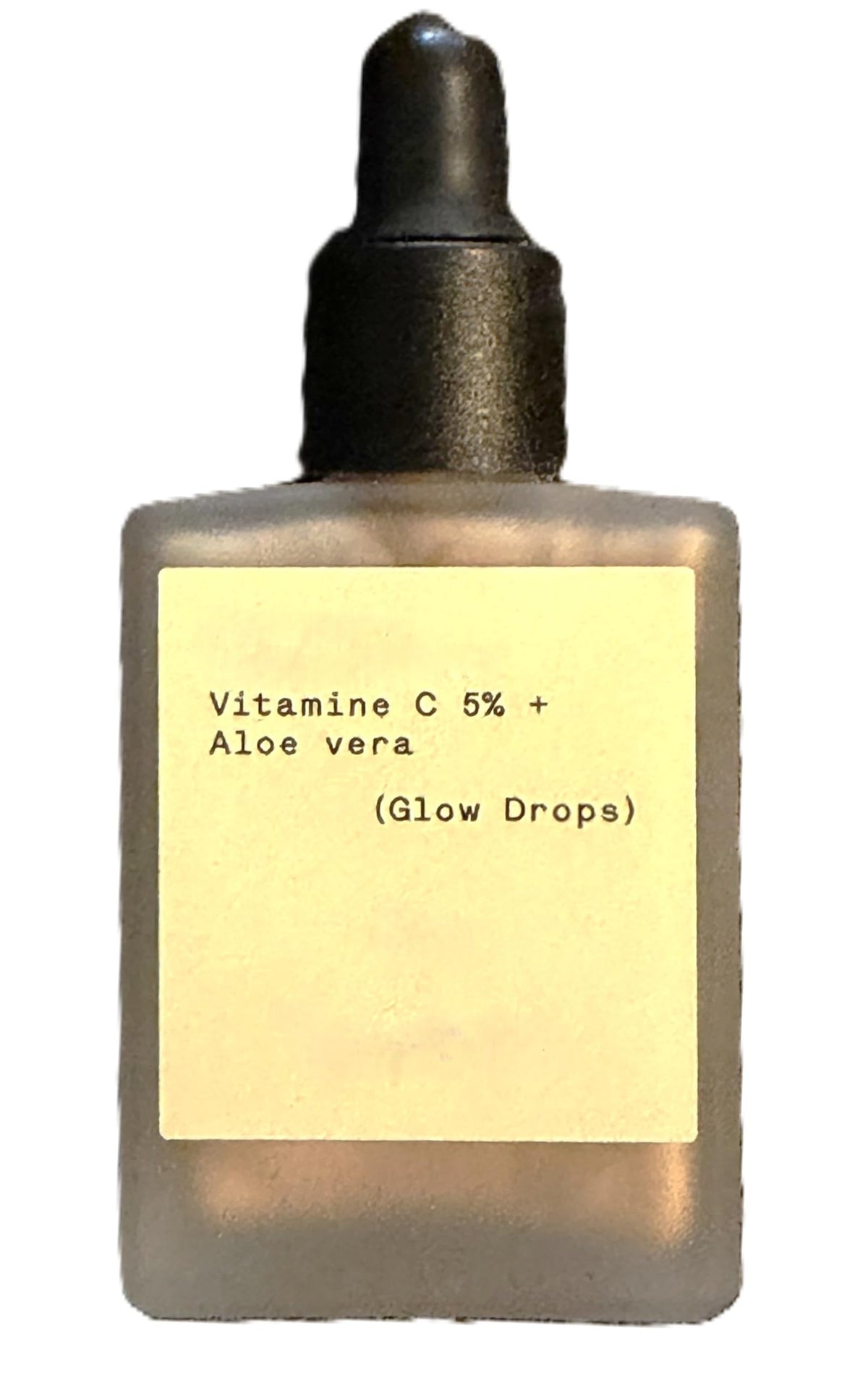 Typology Paris Glow Drops bottle showing brightening serum for radiant skin