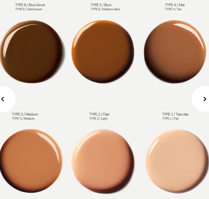 Typology tinted serum applied to the face for a radiant, hydrated look.