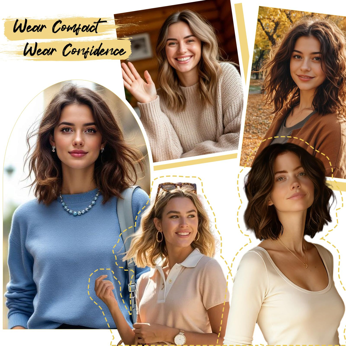 TYQ hair toppers all-day comfort for daily wear and easy styling.