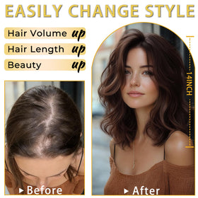 TYQ hair toppers breathable cap keeps you comfortable while wearing all day.