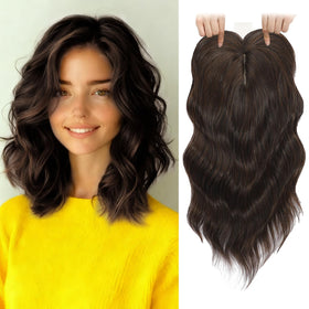 TYQ hair toppers clip-in bangs deliver instant volume and natural coverage for thinning hair.