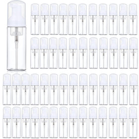 Tzirci 35-pack foam pump bottles for travel and organization.