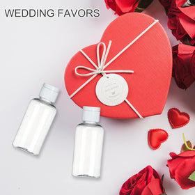 Tzirci hand sanitizer bottle with flip cap for mess-free use