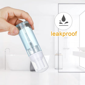 Tzirci refillable travel bottles for easy packing and leaks prevention.
