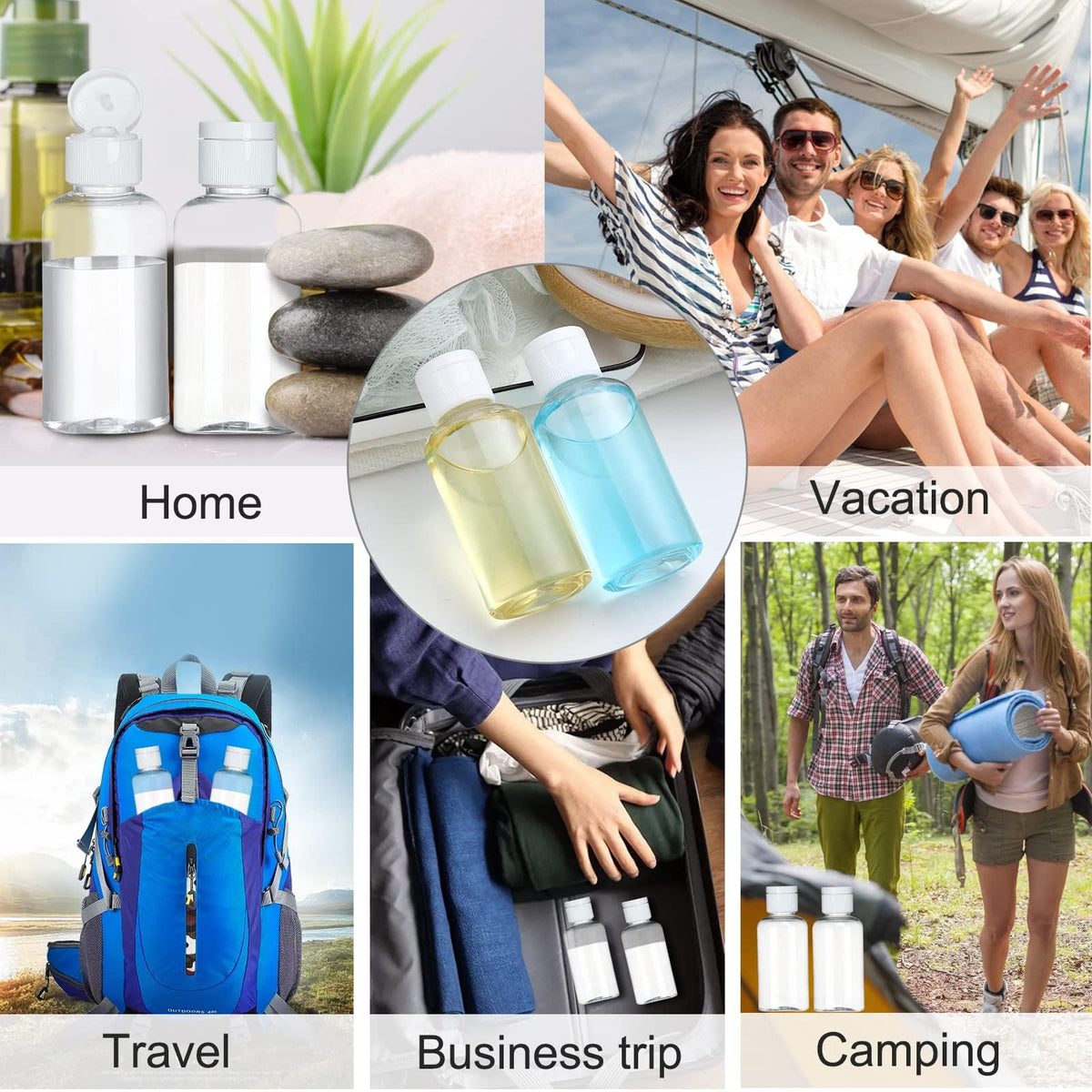 Tzirci sample-pack bottles for travel, events, or gifts