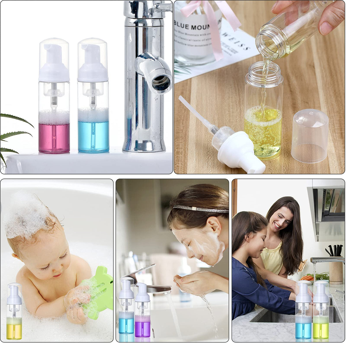 Tzirci travel kit bottles for on-the-go personal care and testing new formulas.