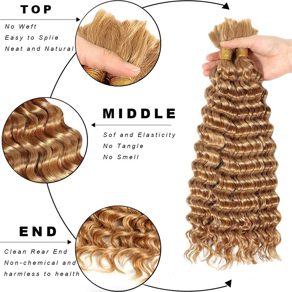 TzreisXu boho knotless braids bundles, versatile without a weft.