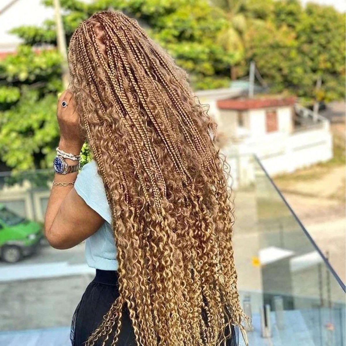 TzreisXu apply and style braiding hair, easy to manage.