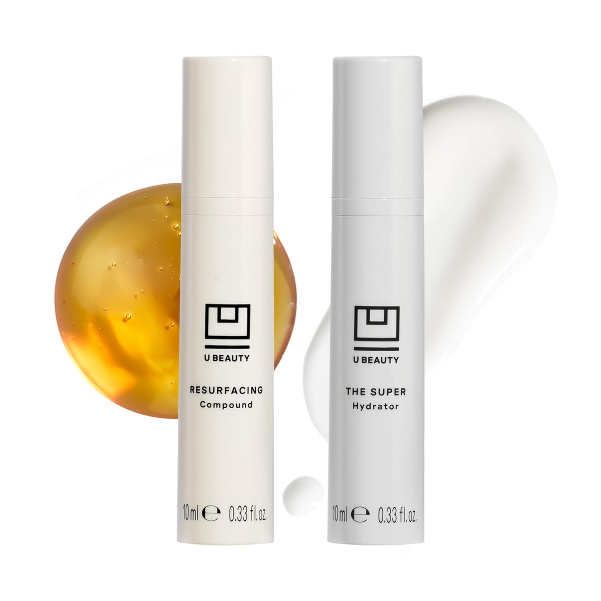 U Beauty Resurfacing Compound bottle with antioxidant-rich formula for smoother skin