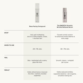 Subtle glow on skin after using U Beauty Resurfacing Compound Serum