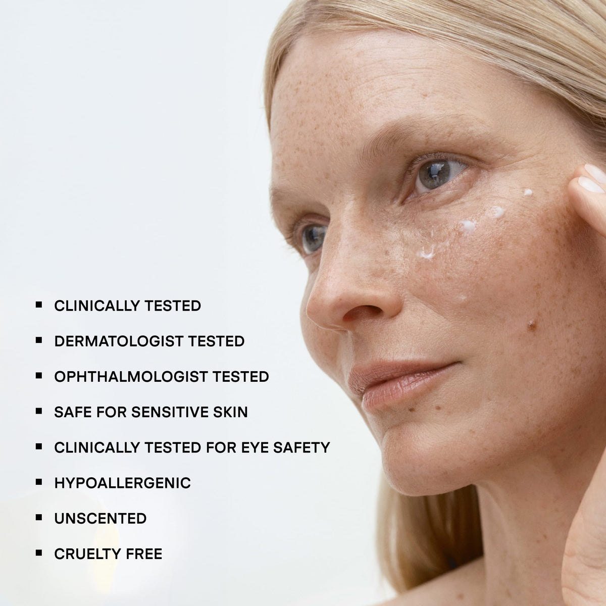 U Beauty The RETURN Eye Concentrate promotes a brighter, more lifted-looking eye area over time.