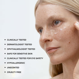 U Beauty The RETURN Eye Concentrate promotes a brighter, more lifted-looking eye area over time.
