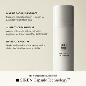 U Beauty SCULPT Arm Compound applied to neck and décolletage area to support tone.
