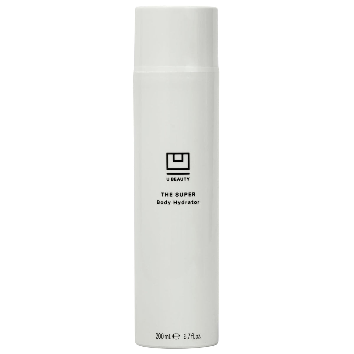U Beauty The SUPER Body Hydrator bottle delivering deep hydration.