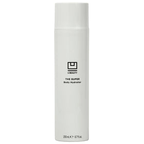U Beauty The SUPER Body Hydrator bottle delivering deep hydration.