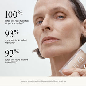 U Beauty The Super Tinted Hydrator color-match swatches show intuitive shade adaptation.