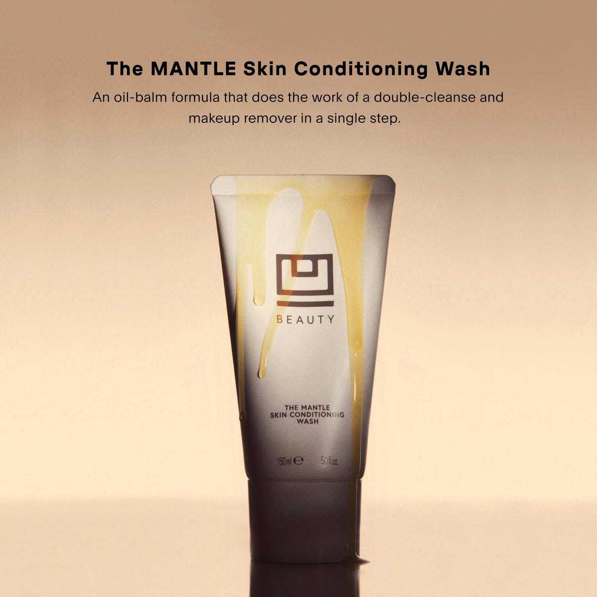 Emulsified milk texture shows cleansing power without drying the skin
