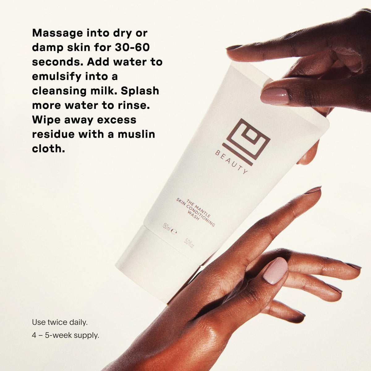 Close-up of hyaluronic acid glow components for lasting hydration